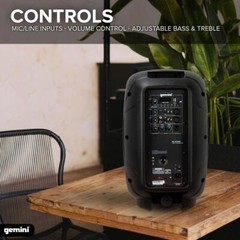 Gemini AS-2110BT 10″ Bluetooth Active Loudspeaker