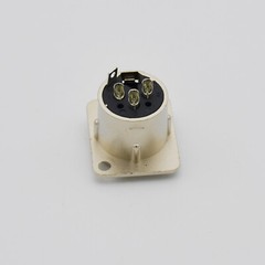 10,XLR 3-Pin Female Metal Panel Mount Chassis Microphone Jack Audio Connector