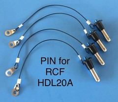 (4) Quick Release Pins RCF HDL 20A / RCF HDL 10A / HDL 18AS Line Array Speakers