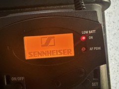 Sennheiser Body Pack EK EW 300 G3 Diversity Receiver 626-668 MHz with Mic Tested