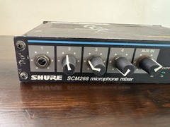 Shure 4-Channel Microphone Mixer SCM268 READ