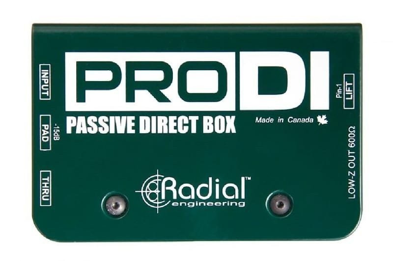 NEW! Radial Engineering ProDI Passive Direct Box *Free Shipping in the USA*