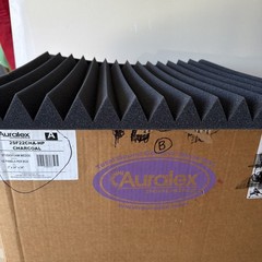 12pack Auralex Acoustics Foam Sound Proof 24”x24”x2” New In Open Box 48 Sqft