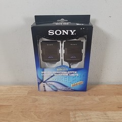 Sony WCS-999 900MHz Wireless Microphone System – New (open box)