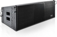 PRORECK Dual 10“ Full Range Powered Line Array Speaker 5000W Peak (PR-210BP)