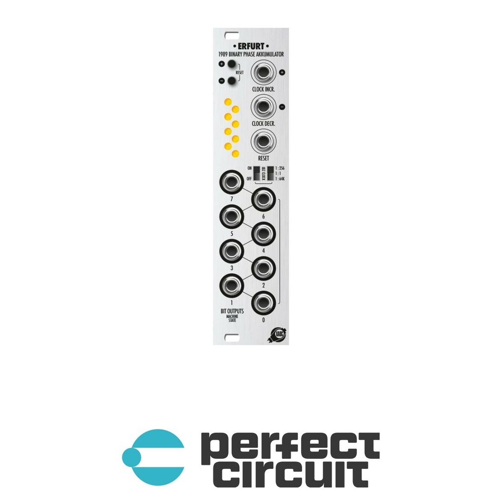 XAOC Devices Erfurt Binary Phase Accumulator EURORACK – NEW – PERFECT CIRCUIT