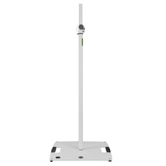 Gravity GLS431W Lighting Stand with Square Steel Base in White