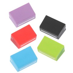 5Pcs Reusable Rubber Fader Knobs Replacement for Console Mixer Assorted Colors
