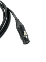 SilentFox Audio Premium XLR Microphone Cable, 10 ft, Black, Black