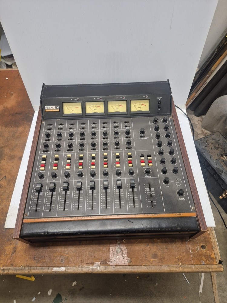 Vintage TEAC Model 3 Mixing Console TASCAM Series Mixer