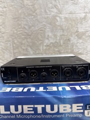PreSonus BlueTube Dual Path 2-Channel Mic/Instrument Preamp No Power Cord Untest