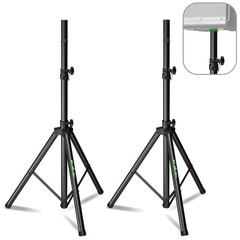 Height Adjustable Speaker Stands Pair