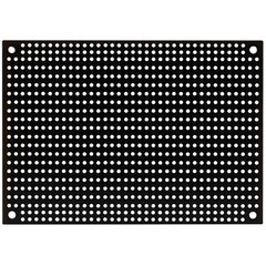 Black Perforated Large Hole Crossover Board Pair 3.5″ x 5″