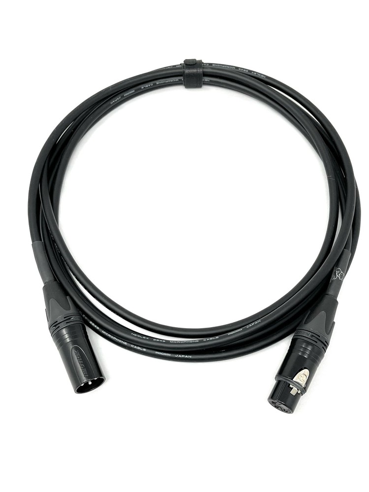 SilentFox Audio Premium XLR Microphone Cable, 10 ft, Black, Black