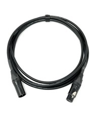SilentFox Audio Premium XLR Microphone Cable, 10 ft, Black, Black