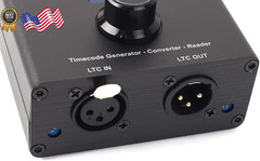 LTC-MIDI Timecode Sync (MTC-20) device to synchronize MIDI timecode and SMPTE