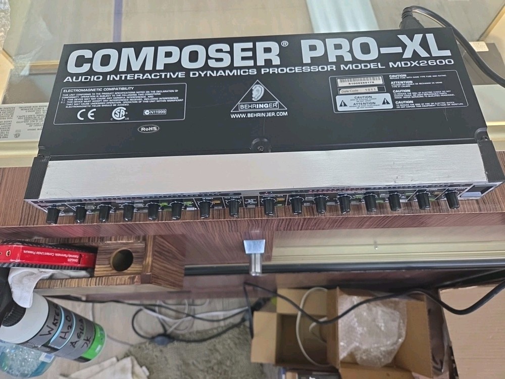 Behringer Composer Pro-XL Audio Interactive Dynamics Processor Model MDX2600