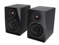 Pair Rockville APM8B v2 8″ Active Powered Studio Monitor Speakers USB+Bluetooth