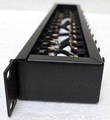 Hosa PDR-369 12 channel Mic In Panel XLR Balanced Reversible Patchbay Rackmount