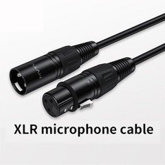 Balanced XLR Male to Female Microphone Cable 3 Pin Mic Connector Extension Cord