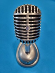 Shure 55 FATBOY MIC „USA“ BLACK SCREENS REPAIR/ REFURB KIT W/ALL 7 RUBBER MOUNTS