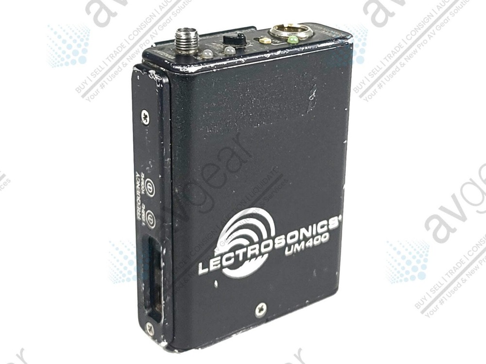 Lectrosonics UM400 Belt Pack Transmitter Block 21 (C2041-424)