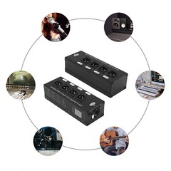 2Pcs 4 Channel Audio Network XLR Male Female to Single Ethercon Cable Extender