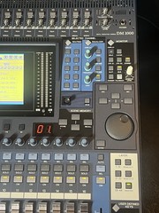 Yamaha DM1000 w/ Two MY-16 Dante AUD2 Audio Cards, 16 Channel, CG01M87
