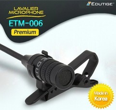 EDUTIGE ETM-006 High Sensitivity Lavalier Microphone Digital Voice Recorders