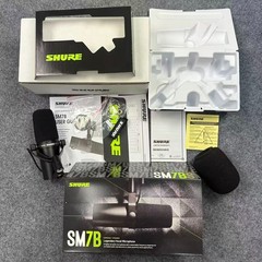 Shure SM7B Professional Podcast & Streaming Microphone Studio Quality