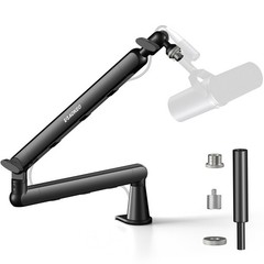 Adjustable Microphone Boom Arm for Blue Yeti HyperX Elgato Wave