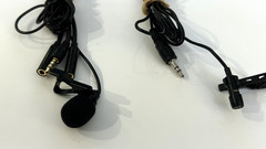Wired Lapel Microphone with 3.5mm input Set of Two NEW Never used