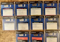 Roland Complete Sound Library From Manufacturer S330,S550 Compatible