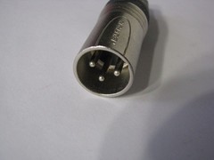1 Neutrik Metal XLR Mic Connector Part Male Connector Replacement End 3 Pin 3XLR