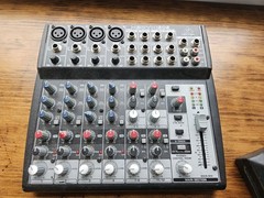 Behringer XENYX1202 Analog 12-Input 2Bus Compact Mixer – No Cord