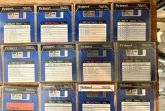 Roland Complete Sound Library From Manufacturer S330,S550 Compatible