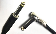 10ft 1/4″ Right Angle HD Audio Instrument Cable Guitar Bass Amp Cord Wire VWLTW
