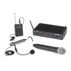 SAMSON CONCERT 288 ALL IN ONE Dual Wireless Headset, Handheld, Lavalier System