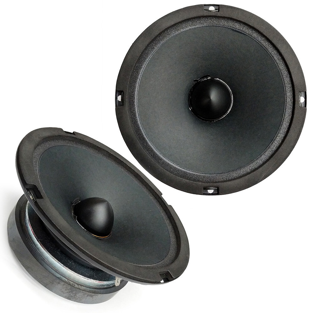 2 x Master Audio BMD8200 6.5″ Midrange 150 Watt RMS Speaker 150Hz – 8kHz 100dB