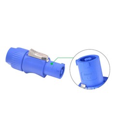 For blue Neutrik 20A AC NAC3FCA PowerCon Cable Connector Power adapter 10pcs USA