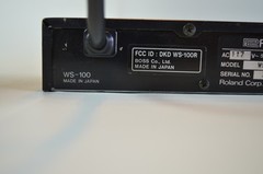 Boss WS-100 Wireless System Diversity Receiver – Vintage 1980s Rack Mountable