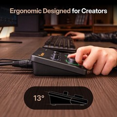 MAONO P1 Hybrid USB Audio Interface 70dB Gain for PC Phone iPad Guitar
