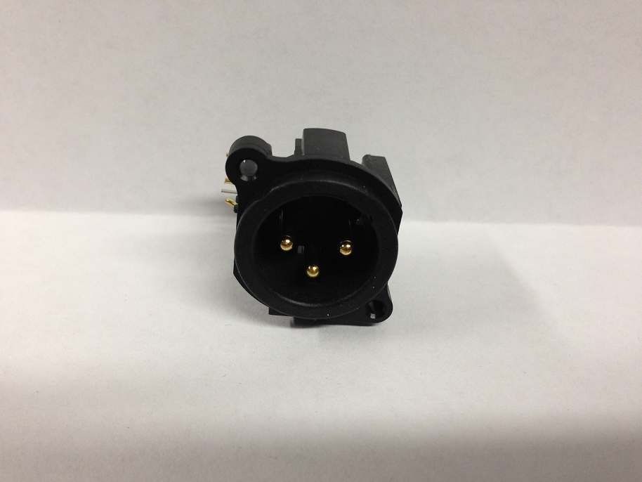 Neutrik p/n NC3MAHL XLR Connectors 3C Male Combo NOS