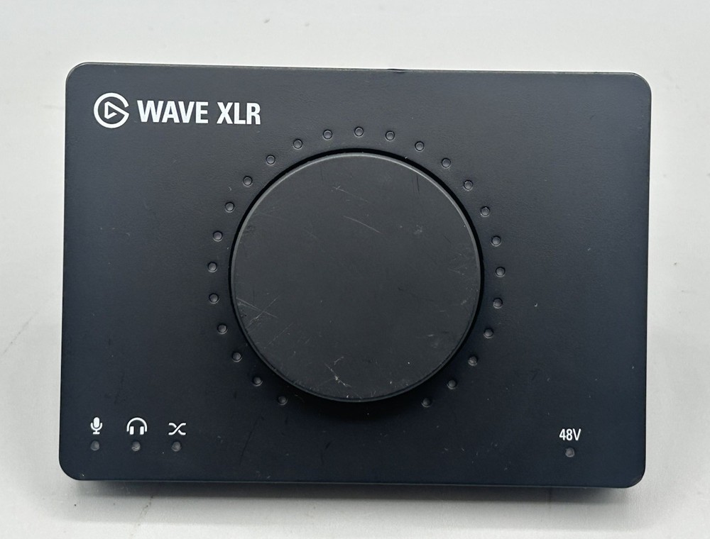 Elgato Wave XLR Audio Interface XLR To USB Audio Interface, Mac and PC