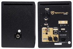 Rockville APM5B 5.25″ 2-Way 250W Active/Powered USB Studio Monitor Speakers Pair