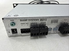 Biamp 801i Line Mixer, autoTWO Audio Mixer, D60EQ – Rack Mountable
