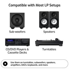 Crystal-Clear Sound: IsoBlock Silicone Isolation Feet – Non-Adhesive Vibration D