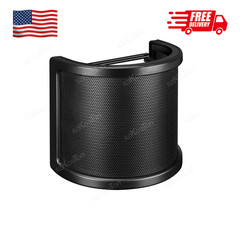 Professional Microphone Filter / Pop Shield – 360° Flexible & Duel Layered NEW