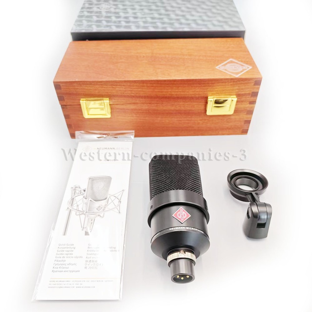 Black TLM103 Neumann Wired Condenser Microphone Matte US STOCK Free Shipping