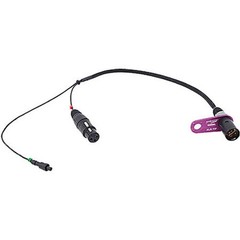 Ambient Recording 24″ LEMO Triax/3-pin XLR Female to 5-pin XLR Male Stereo Break